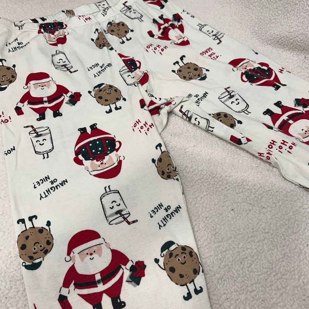 Carters Christmas Pajama Pants Adult Medium Santa Holiday Lounge Sleep Pants - Picture 6 of 6